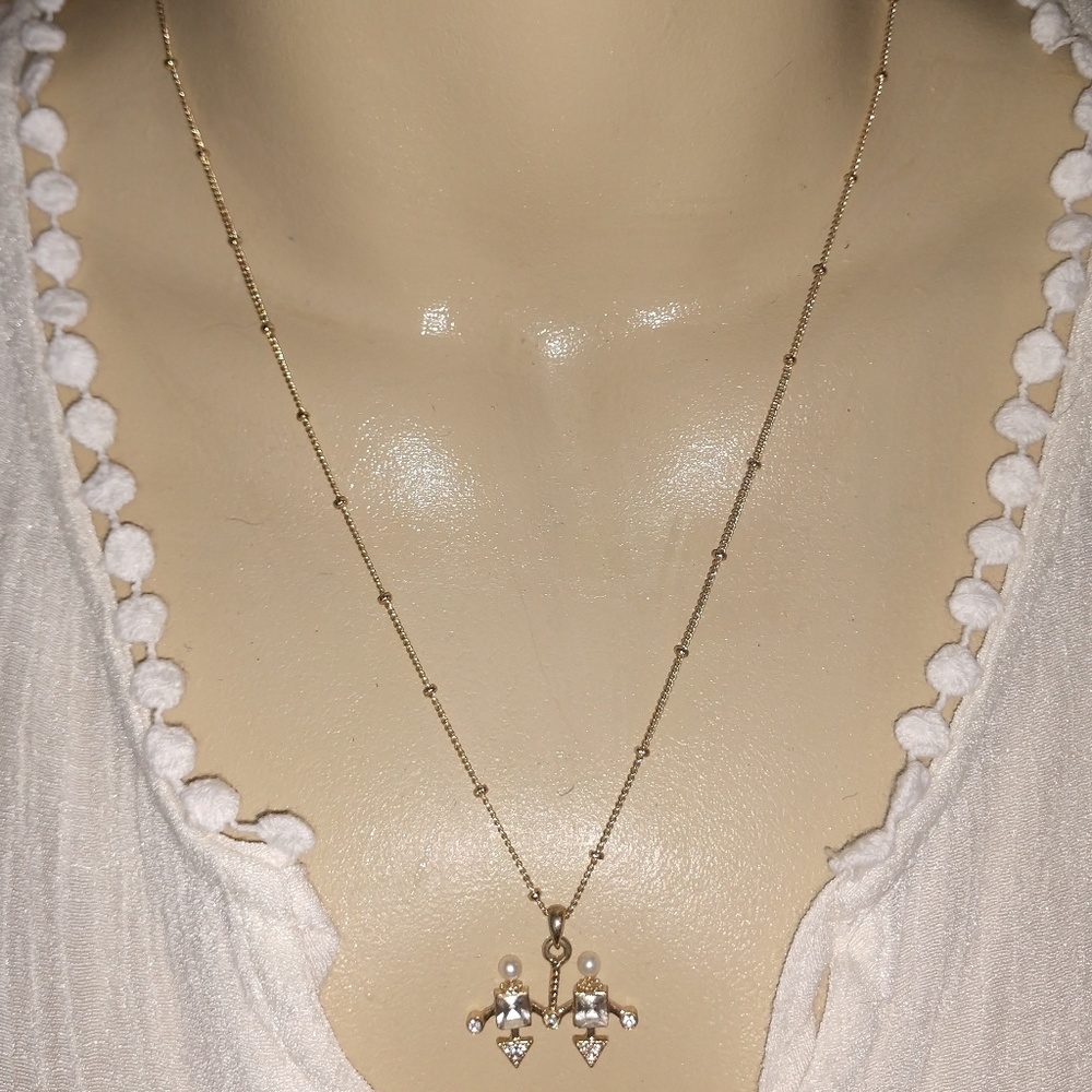 📿Gemini Necklace "The Twins"